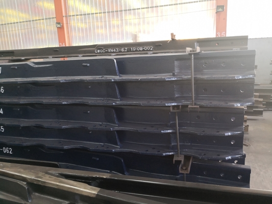 High Manganese Steel Machine Parts Frog Railway Track